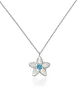 Handcrafted Ashes Necklace: Petal Blossom Design