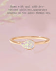 Pure Drop Ashes Ring: Love in Every Teardrop