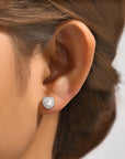 Gifts of Remembrance: Radiant Halo Ashes Earrings