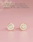 Gifts of Remembrance: Radiant Halo Ashes Earrings