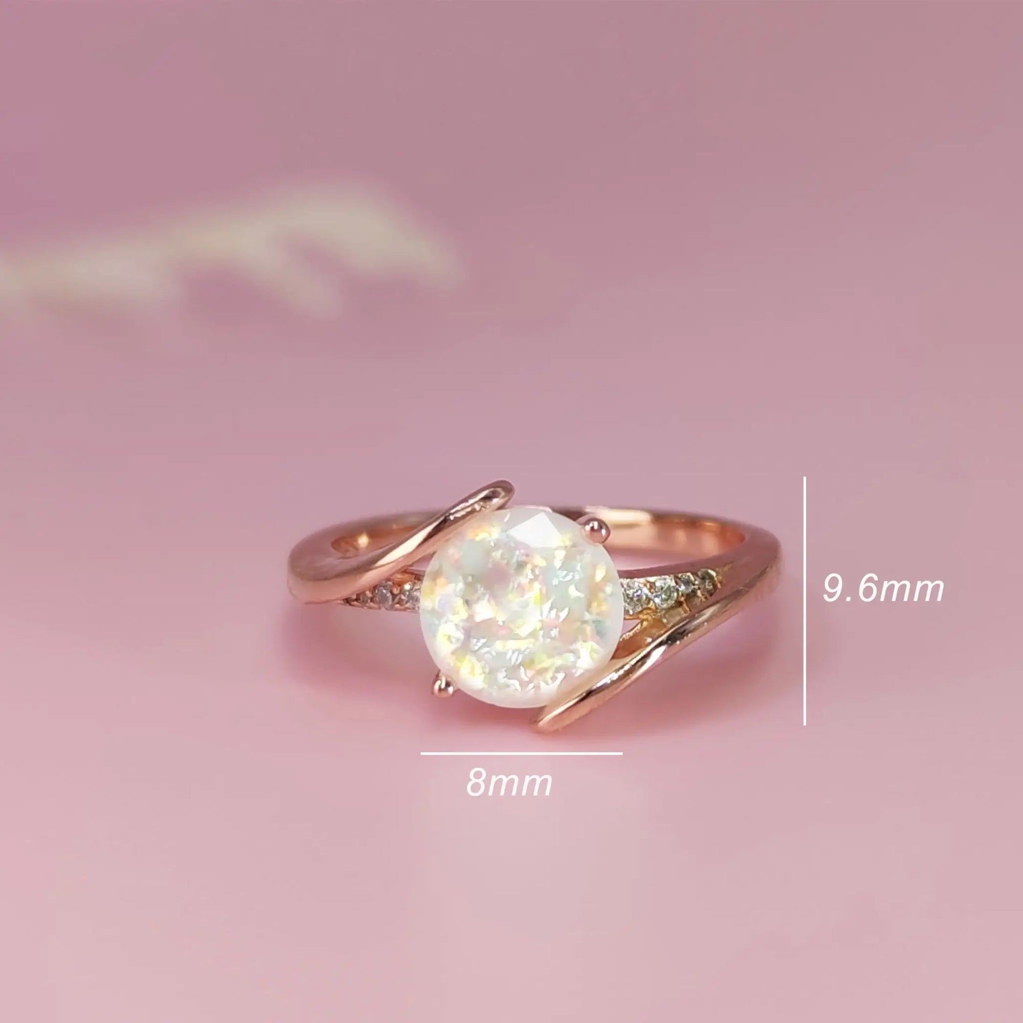 Personalized Swirl Ashes Ring for Lasting Memories