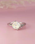 Personalized Swirl Ashes Ring for Lasting Memories