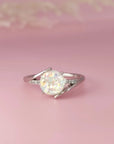 Personalized Swirl Ashes Ring for Lasting Memories
