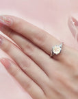 Personalized Swirl Ashes Ring for Lasting Memories