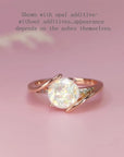 Personalized Swirl Ashes Ring for Lasting Memories