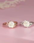 Personalized Swirl Ashes Ring for Lasting Memories