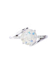 Personalized Swirl Ashes Ring for Lasting Memories