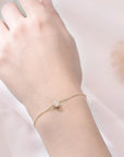 Soft Glow Gold Bracelet: A Symbol of Eternal Love