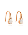Personalized Teardrop Elegance Ashes Earrings
