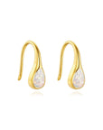 Personalized Teardrop Elegance Ashes Earrings