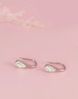 Personalized Teardrop Elegance Ashes Earrings
