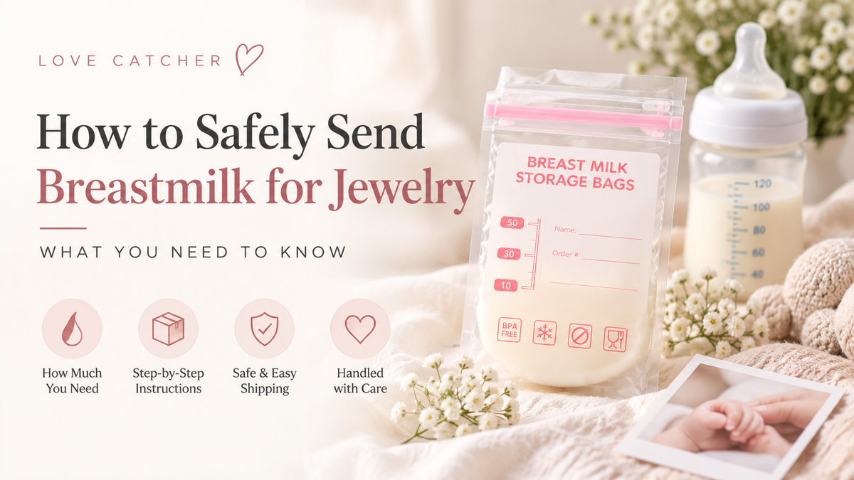 How to Safely Send Breastmilk for Jewelry — What You Need to Know