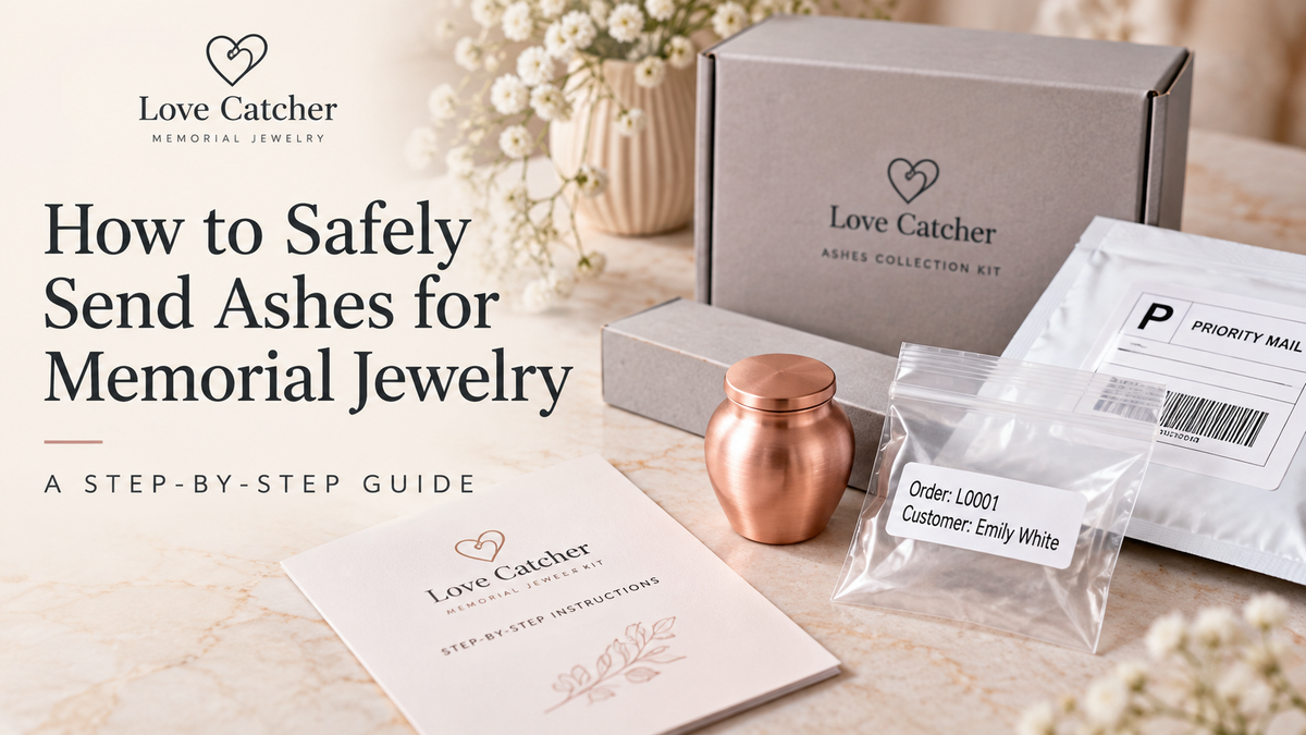 How to Safely Send Ashes for Memorial Jewelry — A Step-by-Step Guide