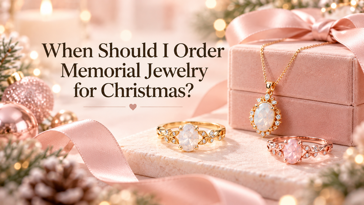 When Should I Order Memorial Jewelry for Christmas?
