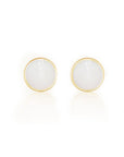 Minimal Pearl  :Breastmilk Earrings