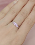 EternalRemembrance: Solid Gold Pregnancy Test Marquise Ring