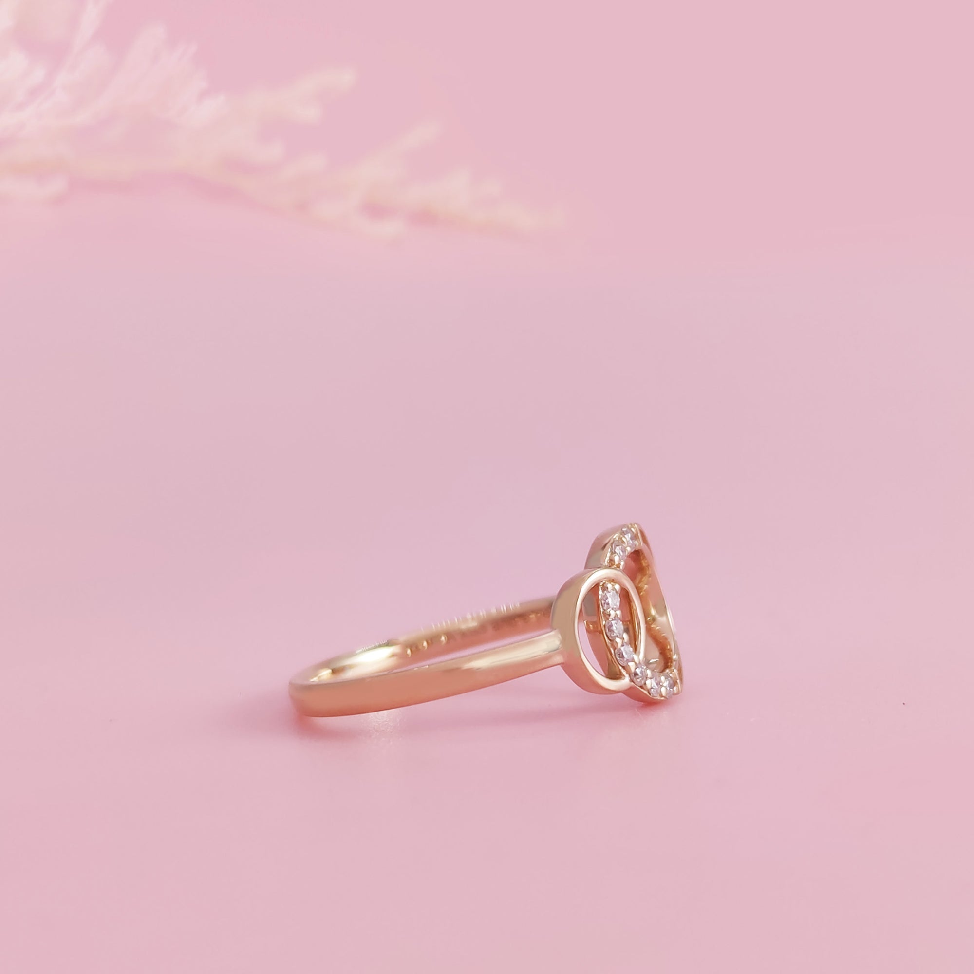 Bond of Light: Ashes Solid Gold Ring