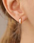 Twist of Rose :Breastmilk Earrings