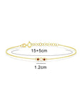 Blissful Tri-Circle: Breast Milk Bracelet