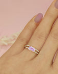 SacredBond: Solid Gold  Pregnancy Test Ring