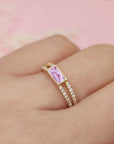 SacredBond: Solid Gold  Pregnancy Test Ring