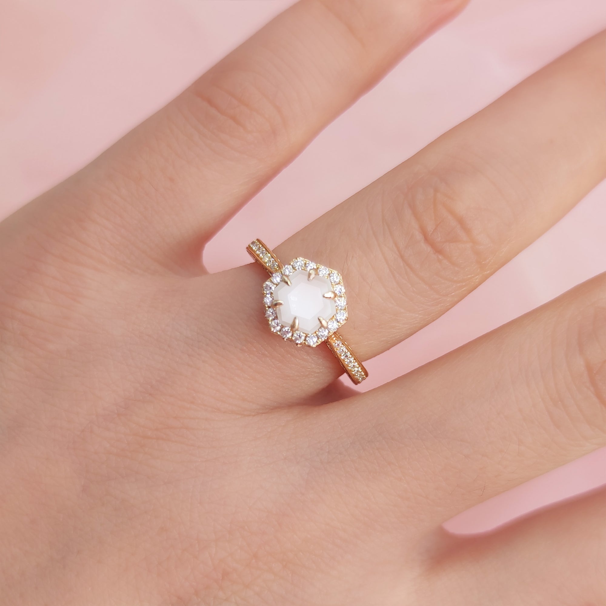 Honeycomb Grace: Thoughtful Breastmilk Ring Gift