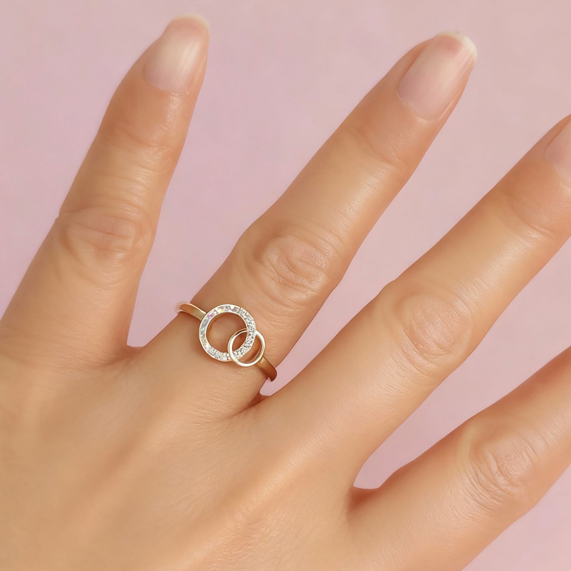 Bond of Light: Ashes Solid Gold Ring