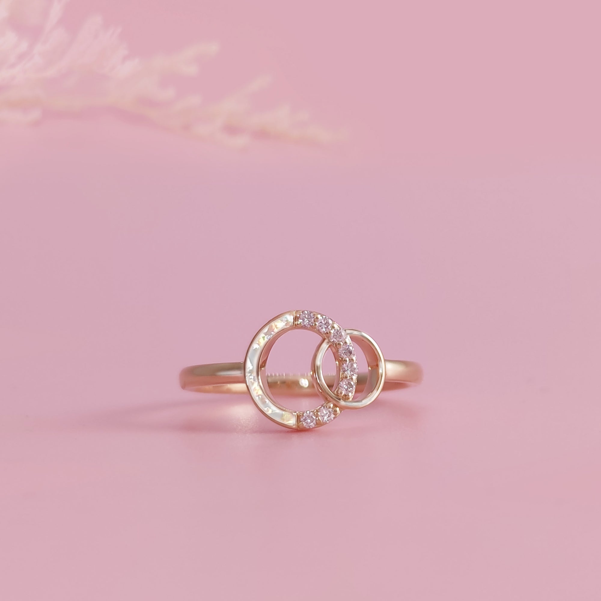 Bond of Light: Ashes Solid Gold Ring