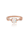 EternalTouch: Gold Oval Ashes Ring