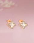 Sparkling Clover  : Ashes Earrings