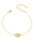 Eleanor: Solid Gold Ashes Bracelet