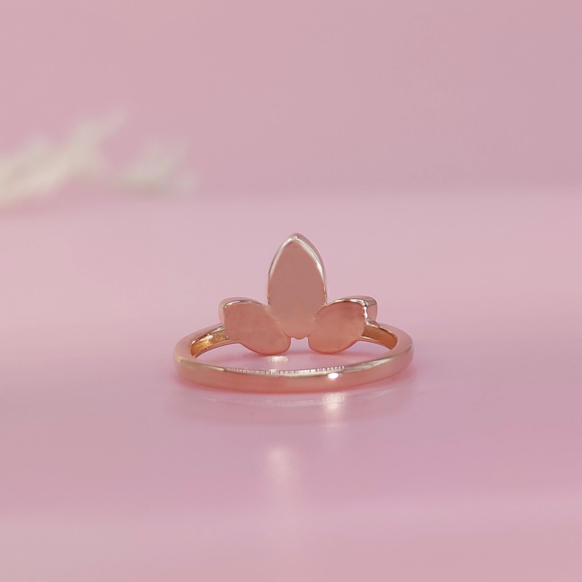 LactaFlora:  Cloverleaf Solid Gold Breast Milk Ring