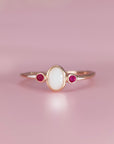 Maternal Bliss: Birthstone Breast Milk Ring