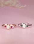 Maternal Bliss: Birthstone Breast Milk Ring