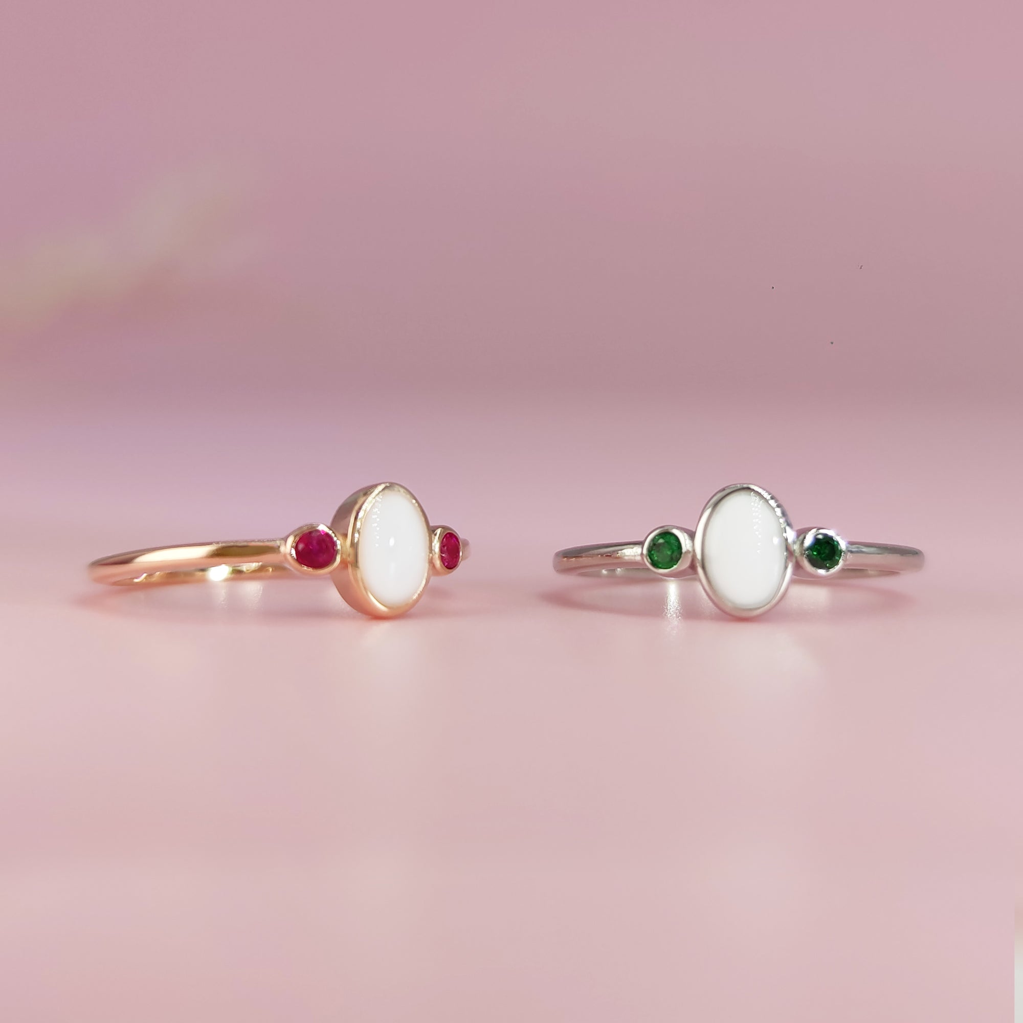 Maternal Bliss: Birthstone Breast Milk Ring