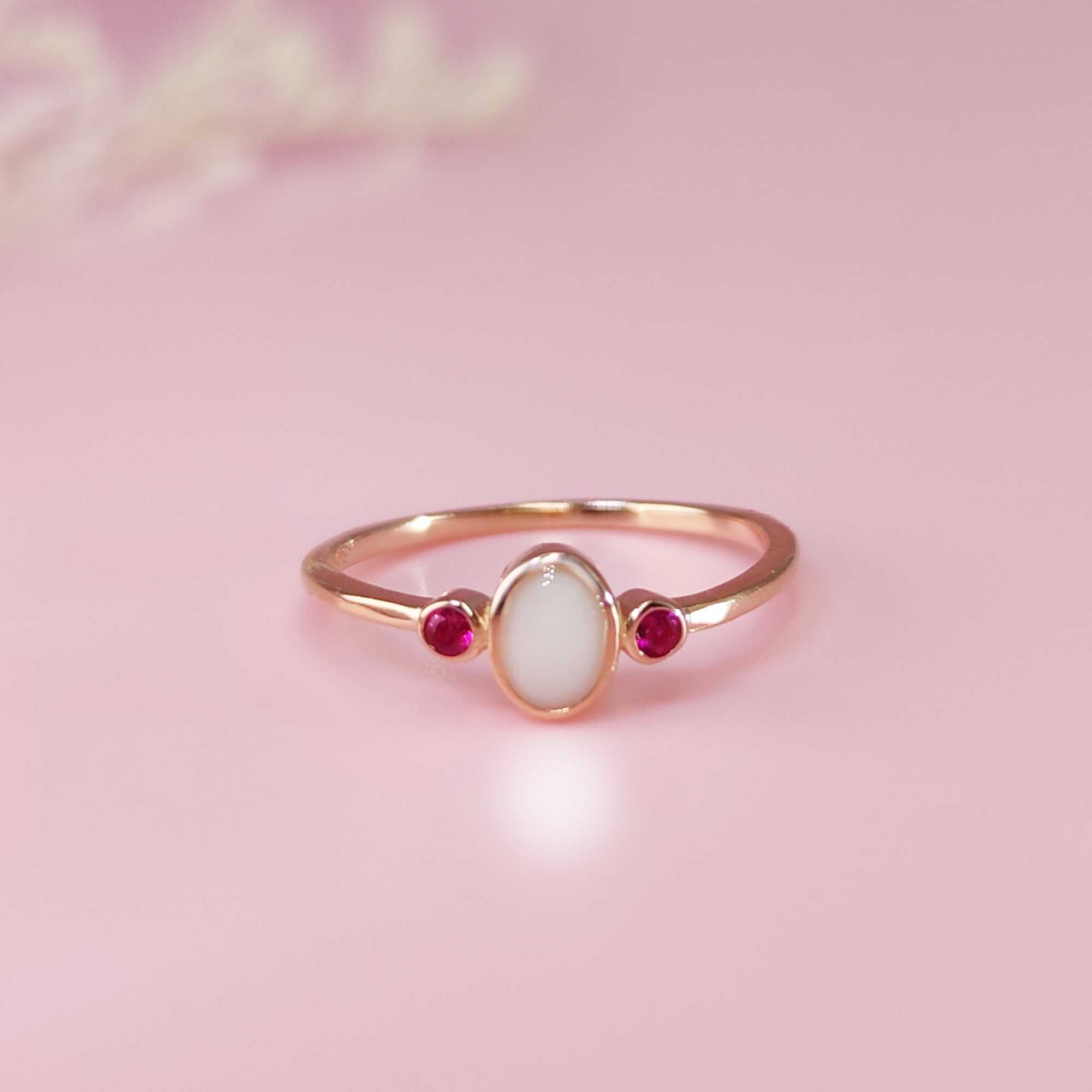 Maternal Bliss: Birthstone Breast Milk Ring