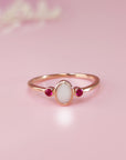 Maternal Bliss: Birthstone Breast Milk Ring