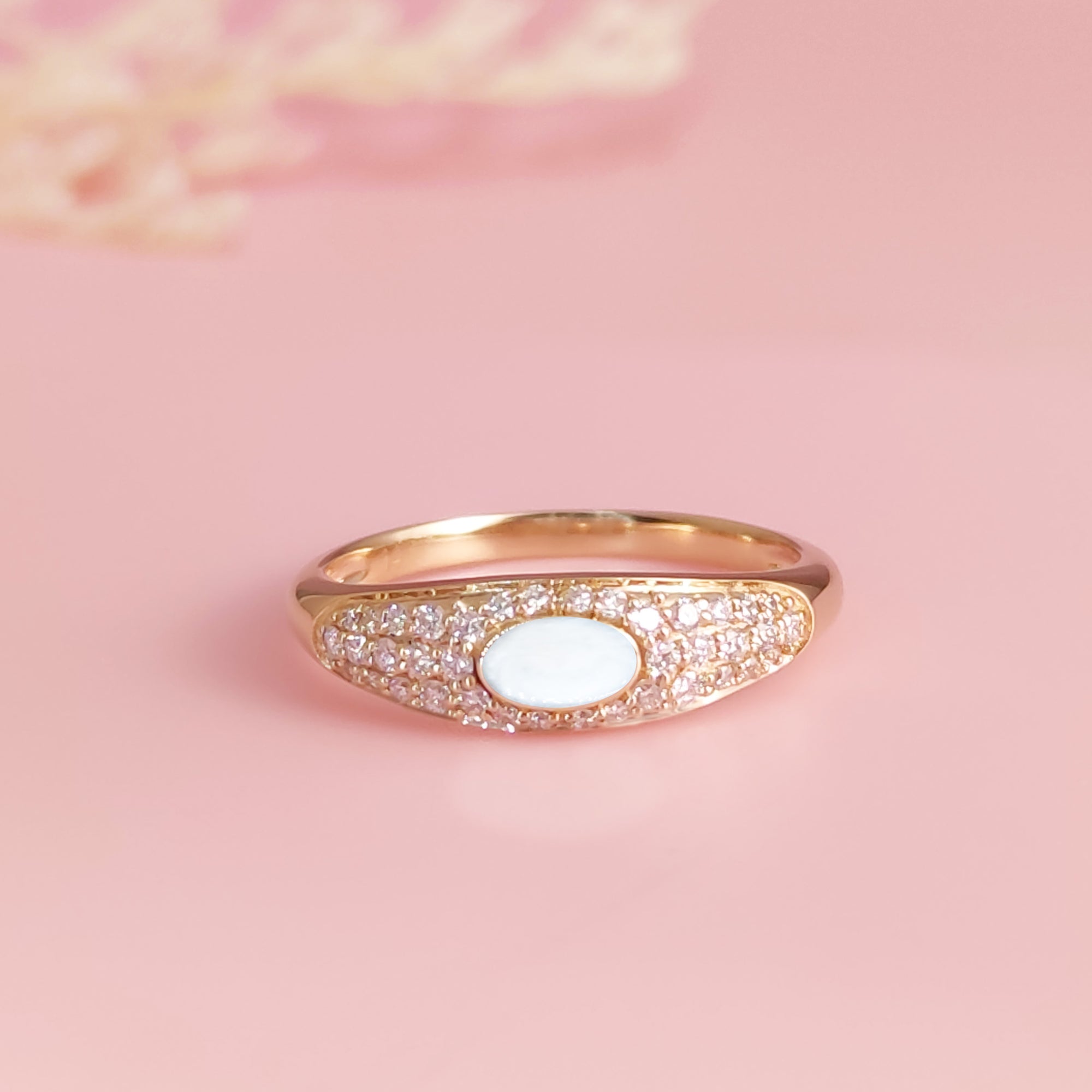 Celestial Glow: Breastmilk Ring