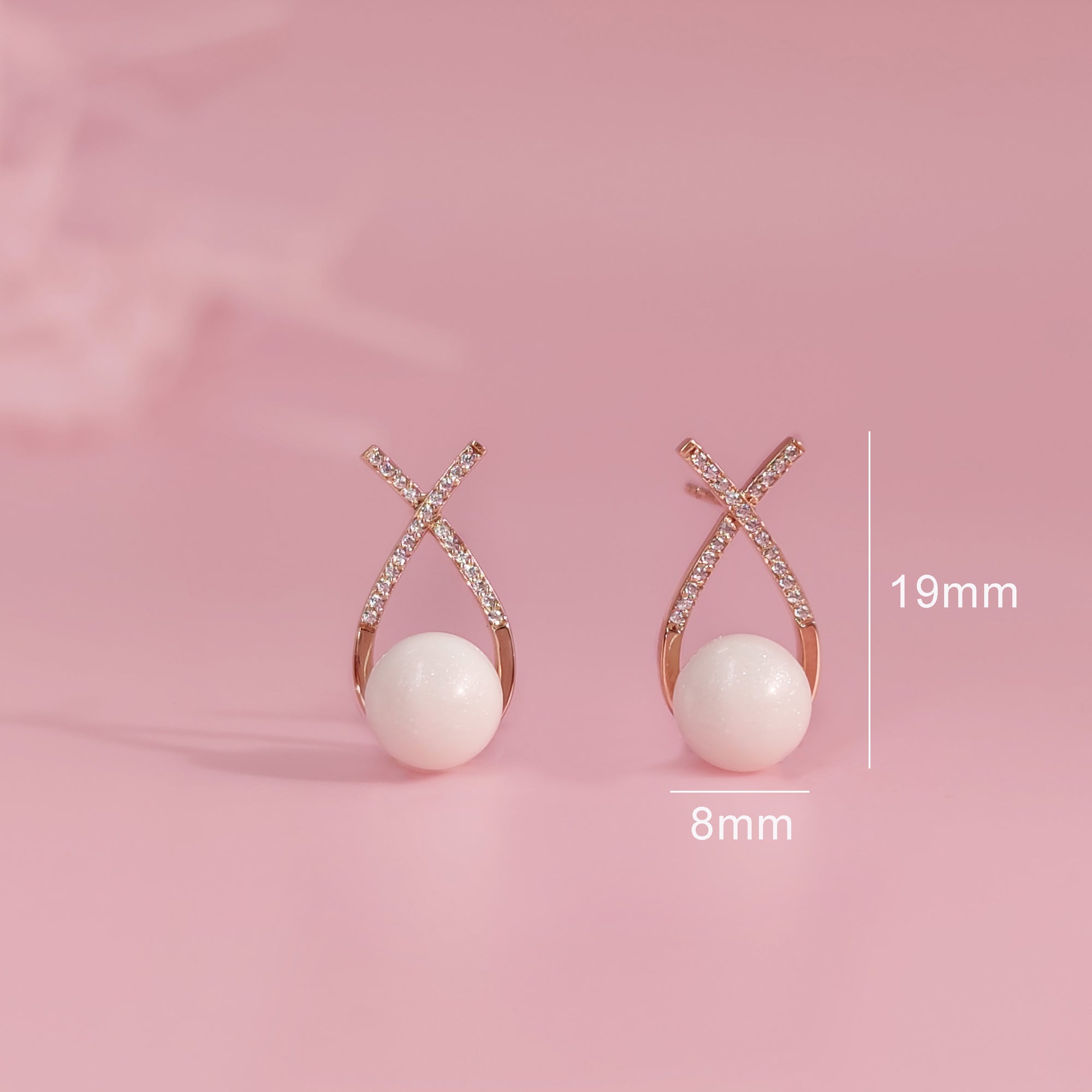 Infinity Embrace: Breastmilk Earrings