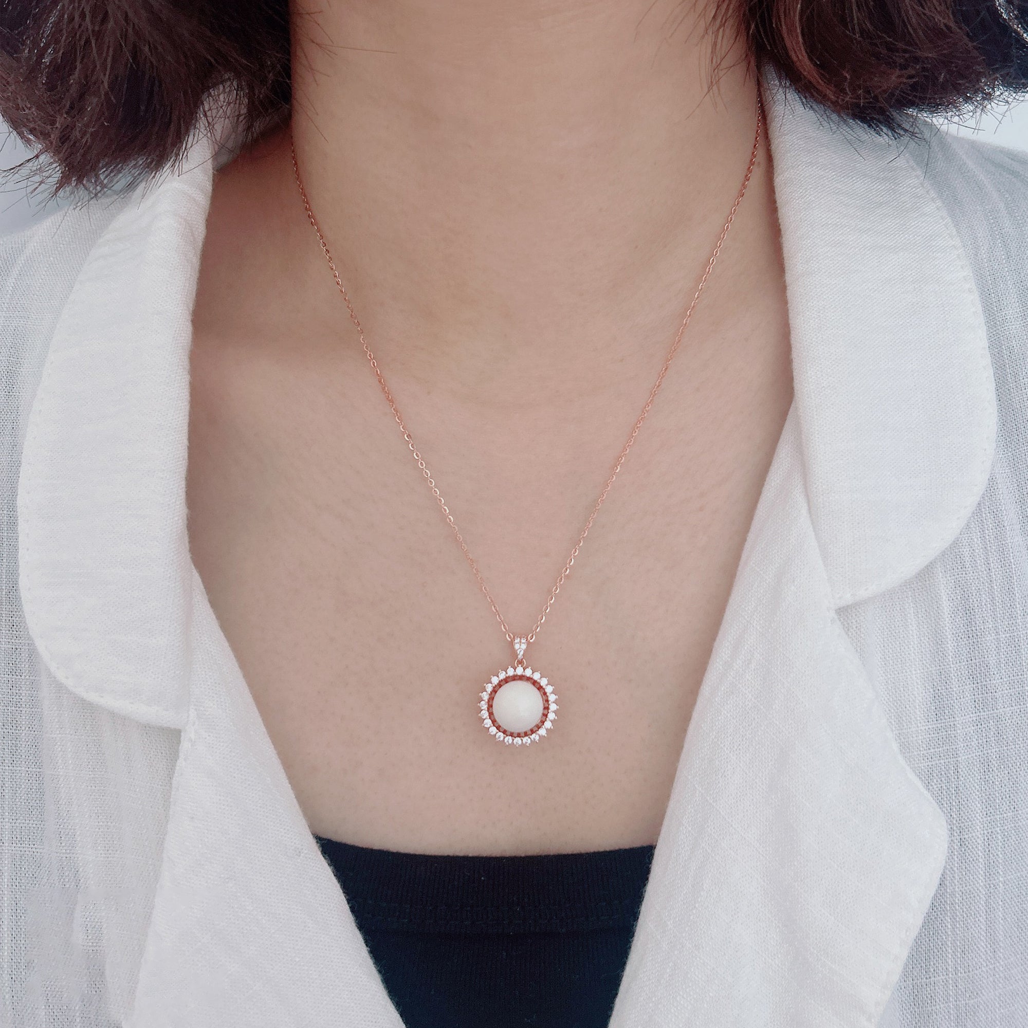 Pearlescent Moments: Breastmilk Necklace