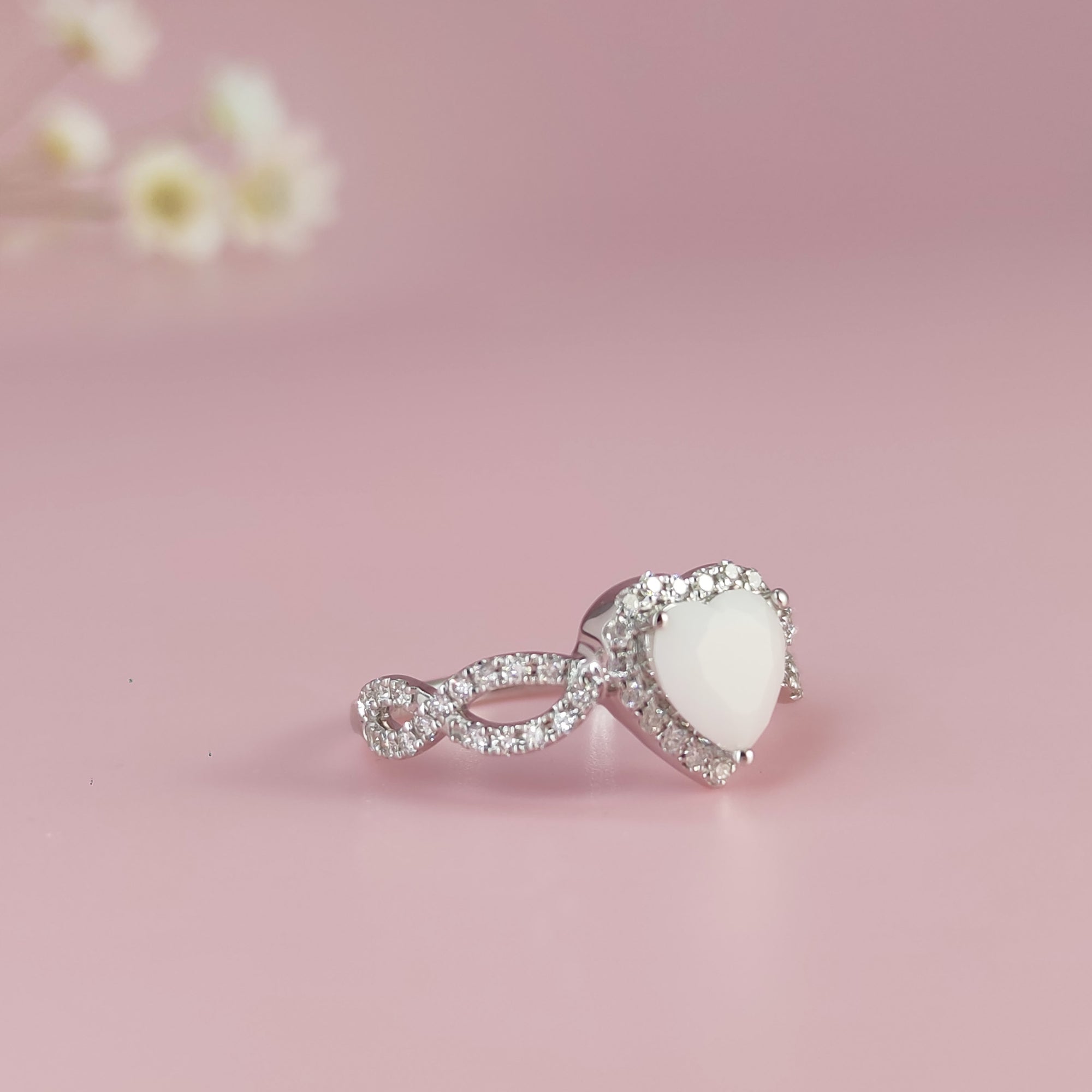 Memorial Breastmilk Ring | Queen&#39;s Heart Keepsake Jewelry