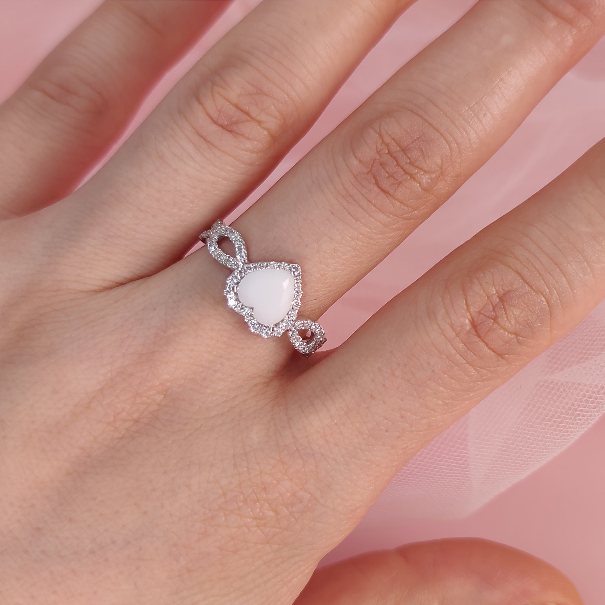 Memorial Breastmilk Ring | Queen&#39;s Heart Keepsake Jewelry