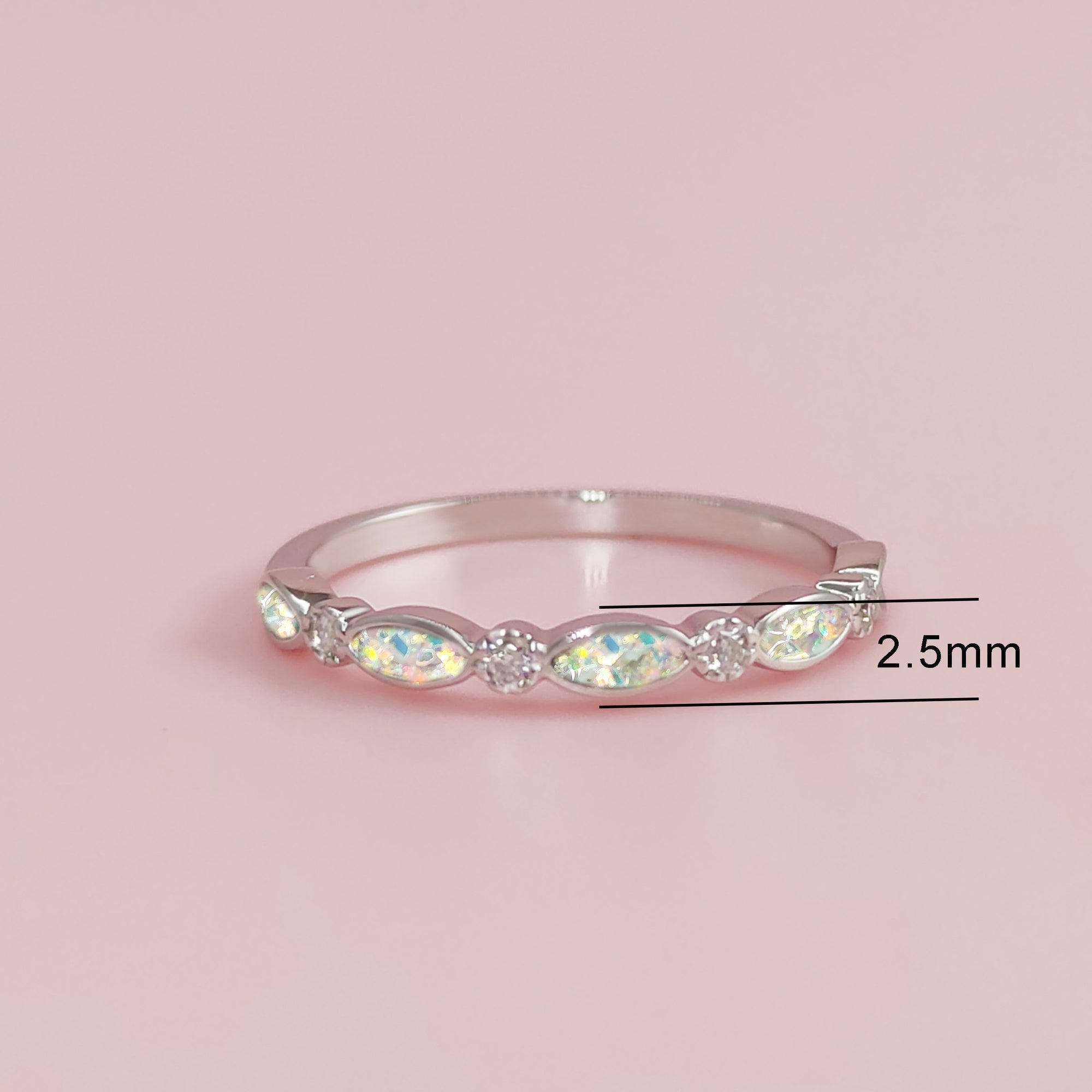 Endless Love Birthstone Ashes Ring - A Symbol of Forever