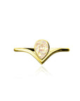 TenderDrop: Ashes Solid Gold Ring