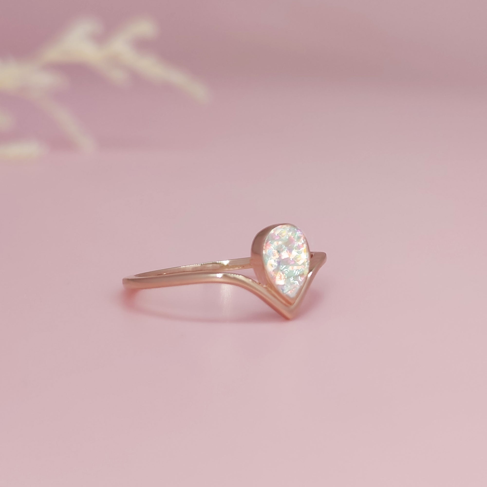 TenderDrop: Ashes Solid Gold Ring
