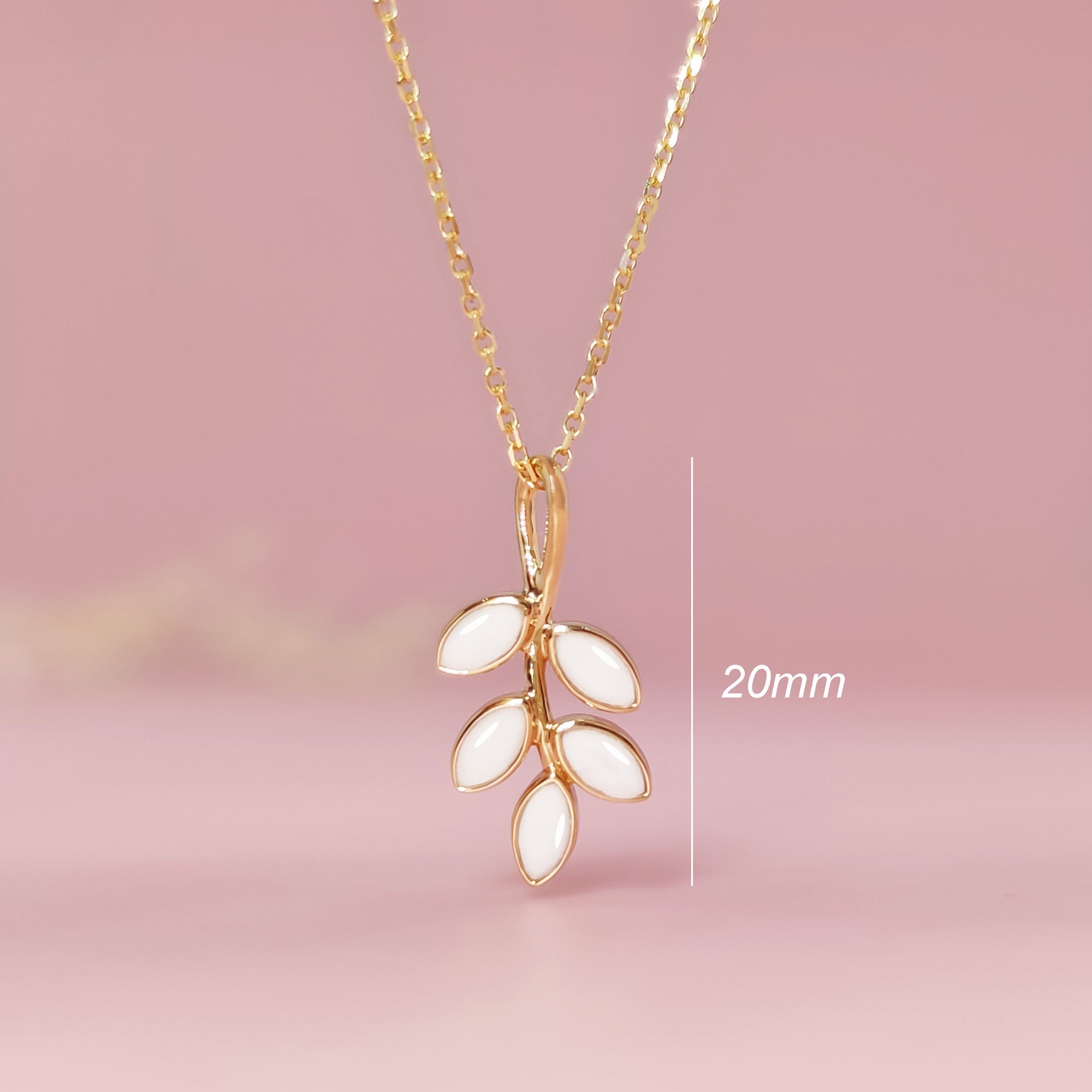 Leaves of Companionship: Breastmilk Necklace