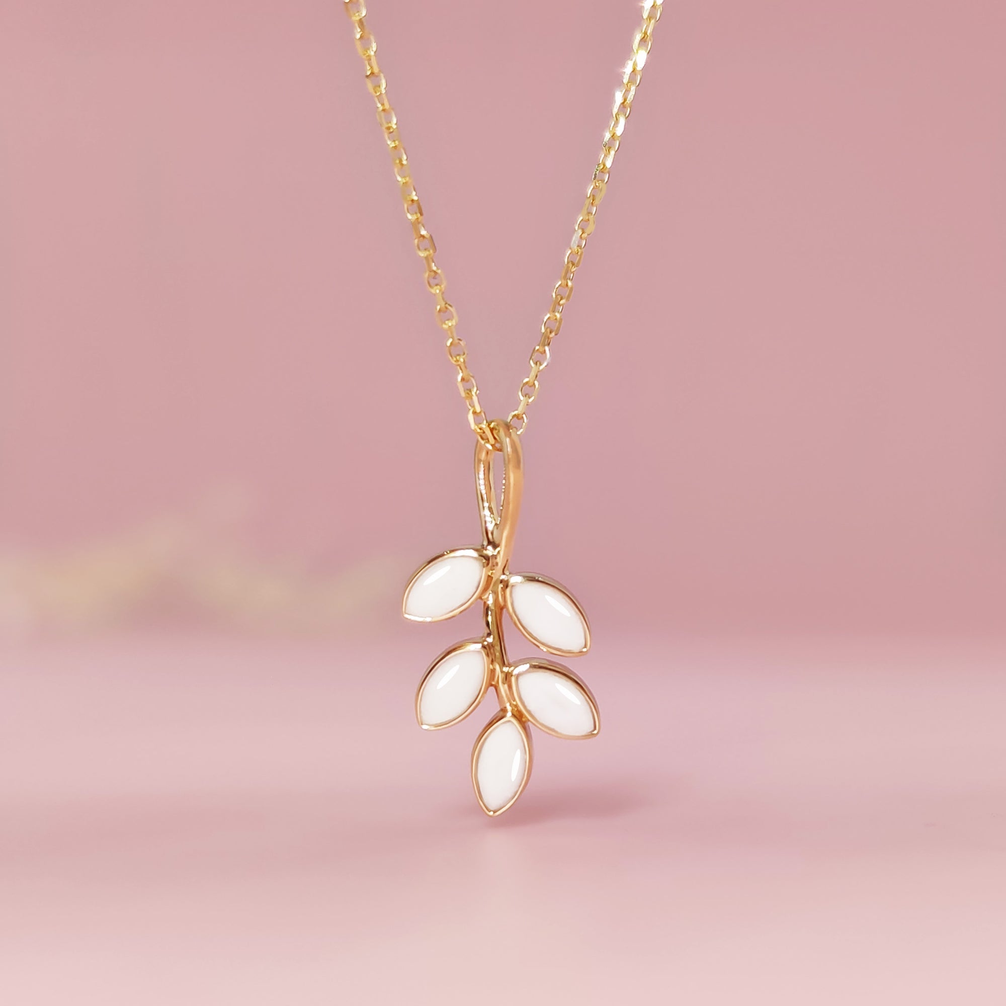 Leaves of Companionship: Breastmilk Necklace
