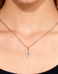 Leaves of Companionship: Breastmilk Necklace