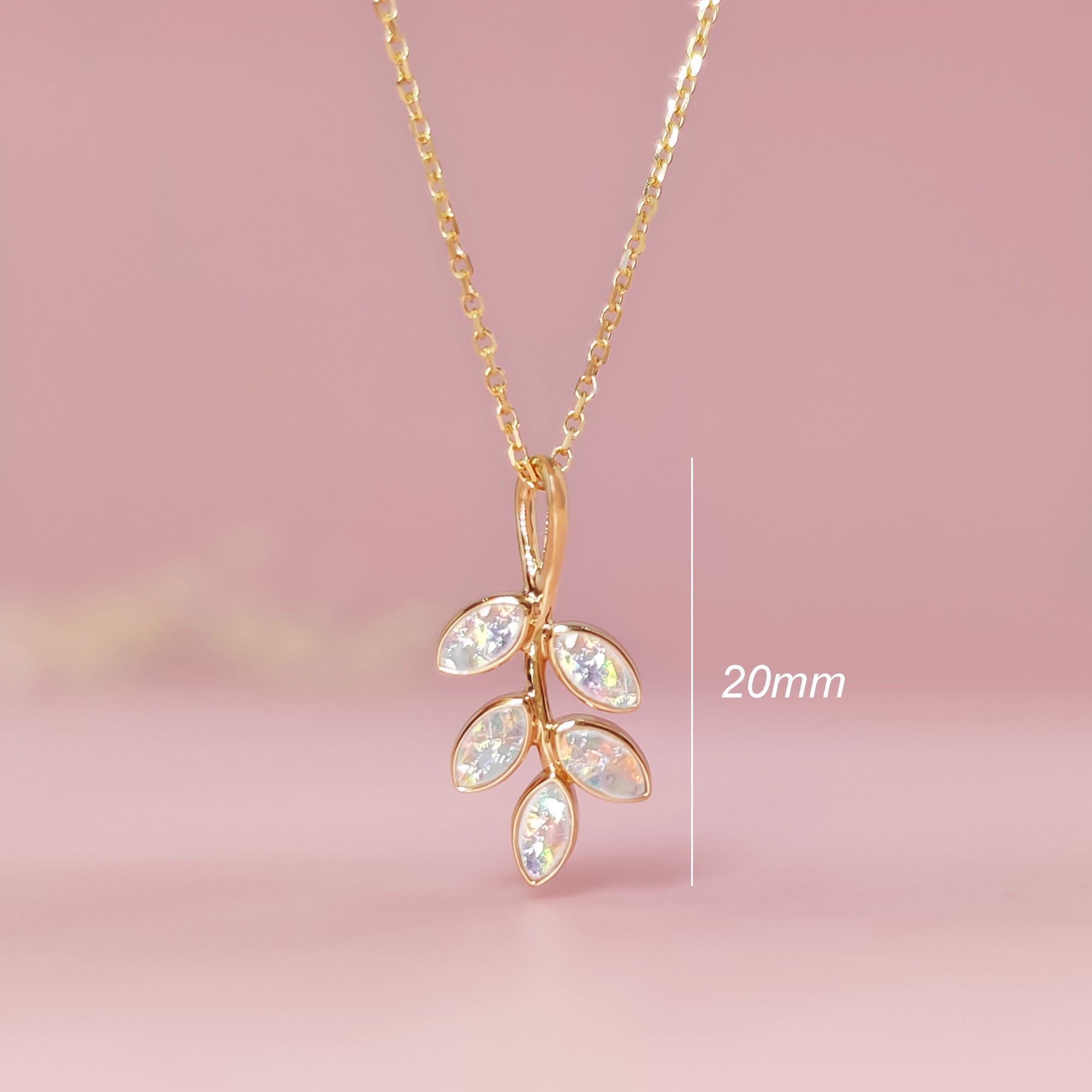 Leaves of Companionship: Ashes Necklace