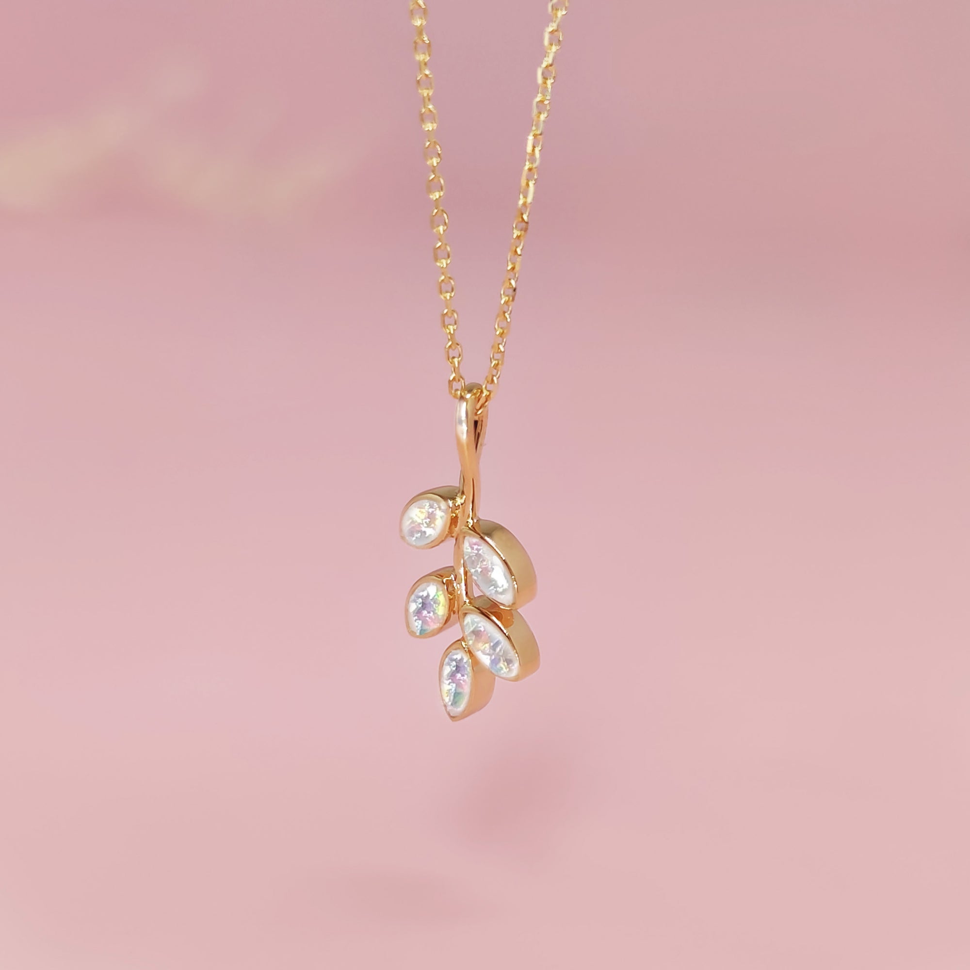 Leaves of Companionship: Ashes Necklace